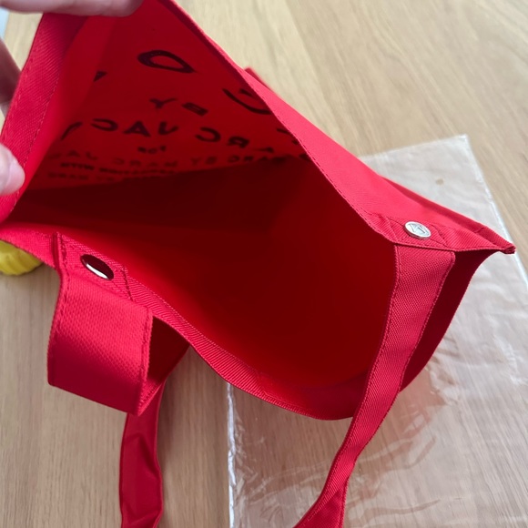 Marc by marc jacobs red tote shopping bag - Picture 5 of 8